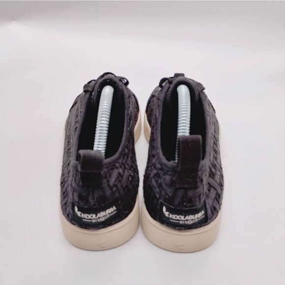 Koolaburra by UGG Kellen Low Lace Sneaker Black Womens 8.5  UGG Koolaburra Kellen Lace‎ Fashion Sneakers Womens Size 11 Black Casual Shoes
